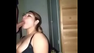 Mexicana mamando verga