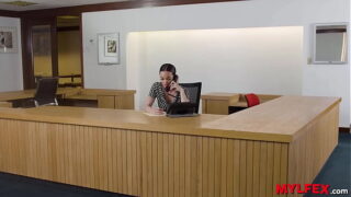 Mylfex – The Unique Hot Receptionist in the Company